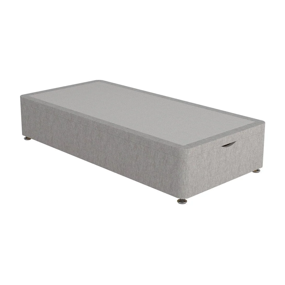 Dream Team Ottoman Divan Bed Base - 3'0 Single - Grey