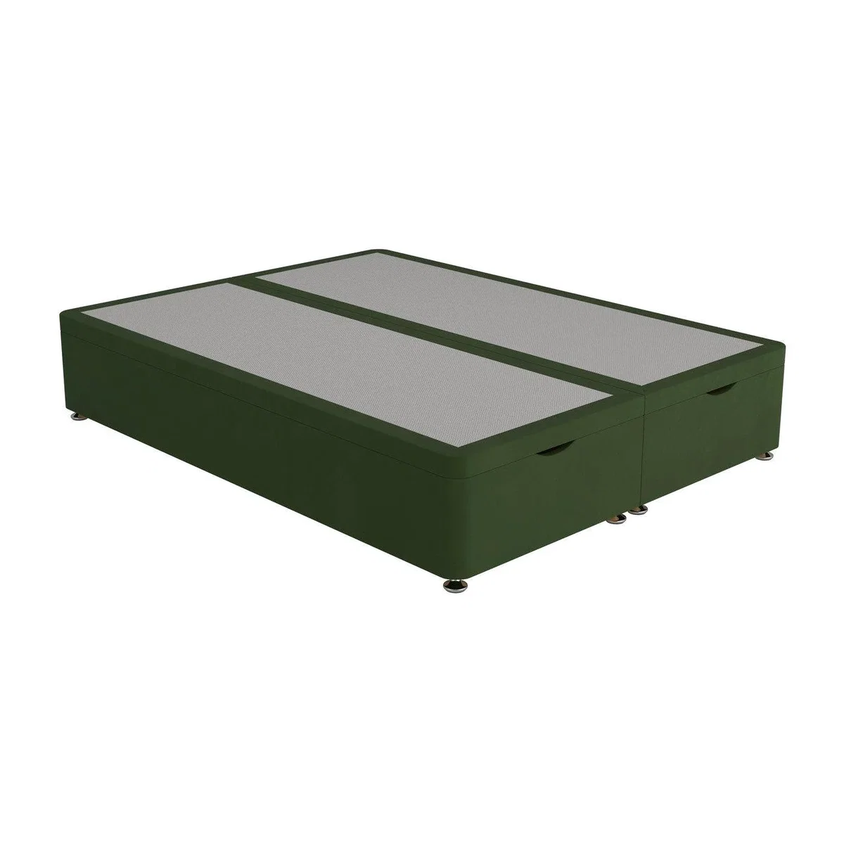 Dream Team Ottoman Divan Bed Base - 6'0 Super King - Green