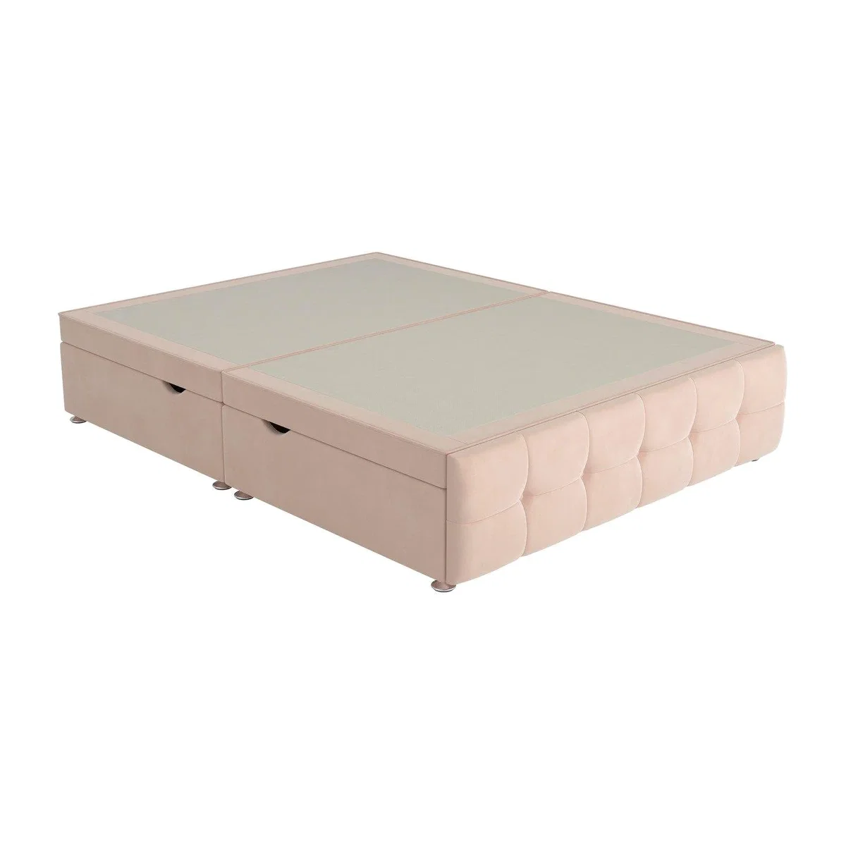 Sleepeezee Pompeii Ottoman Divan Bed Base - 6'0 Super King - Pink
