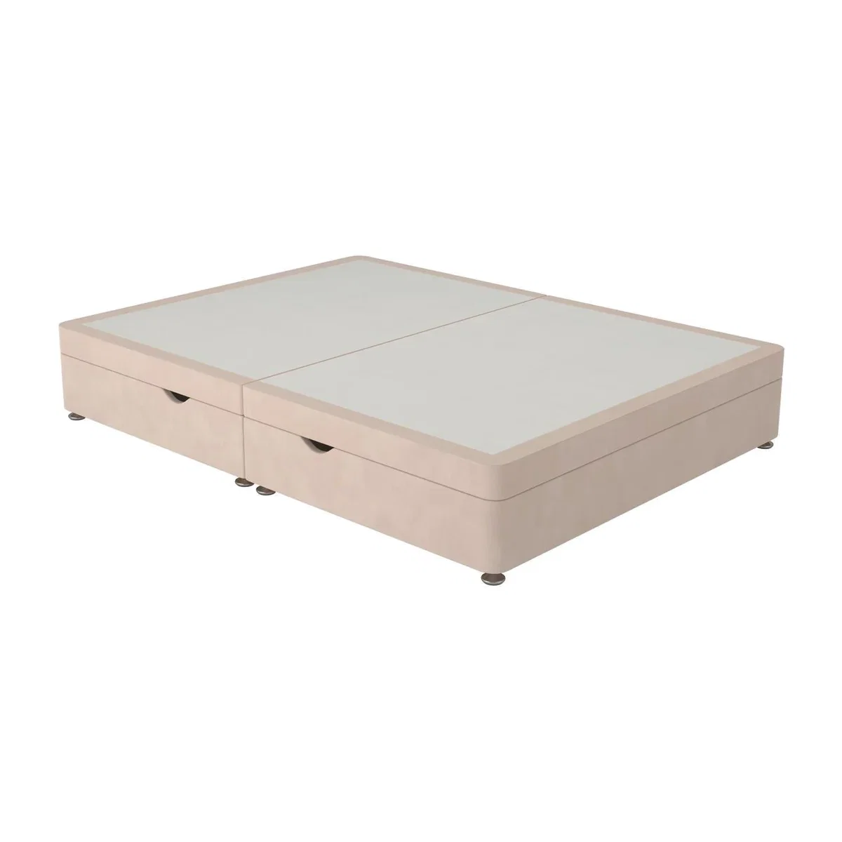 Sleepeezee Contemporary Ottoman Divan Bed Base - 5'0 King - Pink