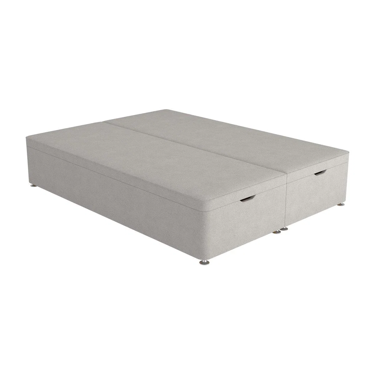 Flaxby Ottoman Divan Bed Base - 6'0 Super King - Cream