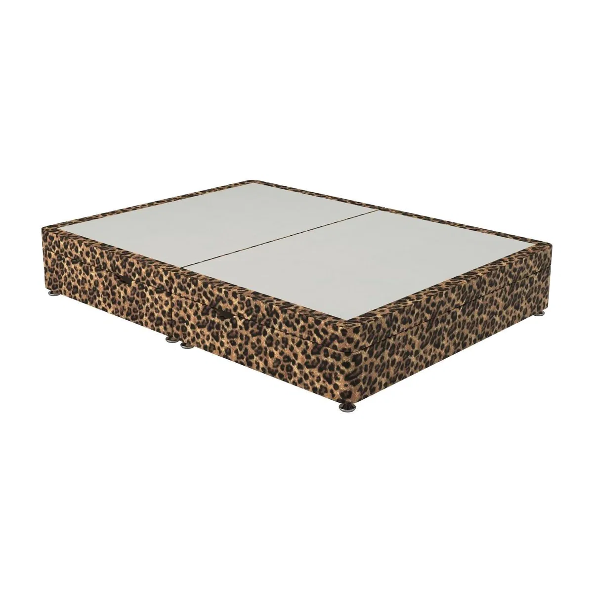 Sleepeezee Contemporary Ottoman Divan Bed Base - 4'0 Small Double - Orange