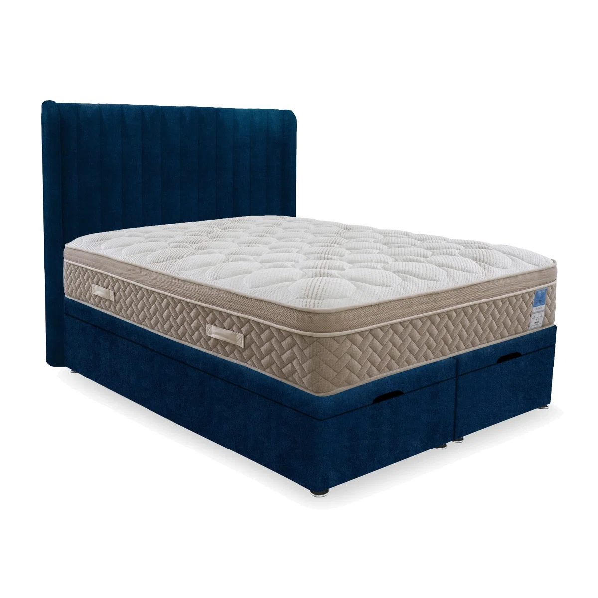 Sleep Story - PlushTech End Lift Ottoman Divan Set - Small Double – image 1