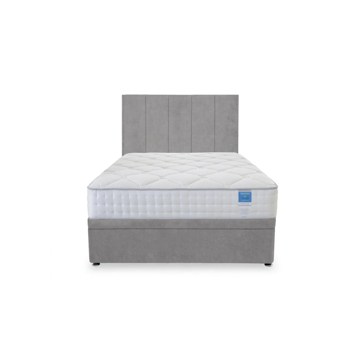 Sleep Story - Memory Luxe Side Lift Ottoman Divan Set - Super King - Lace Dolphin – image 6