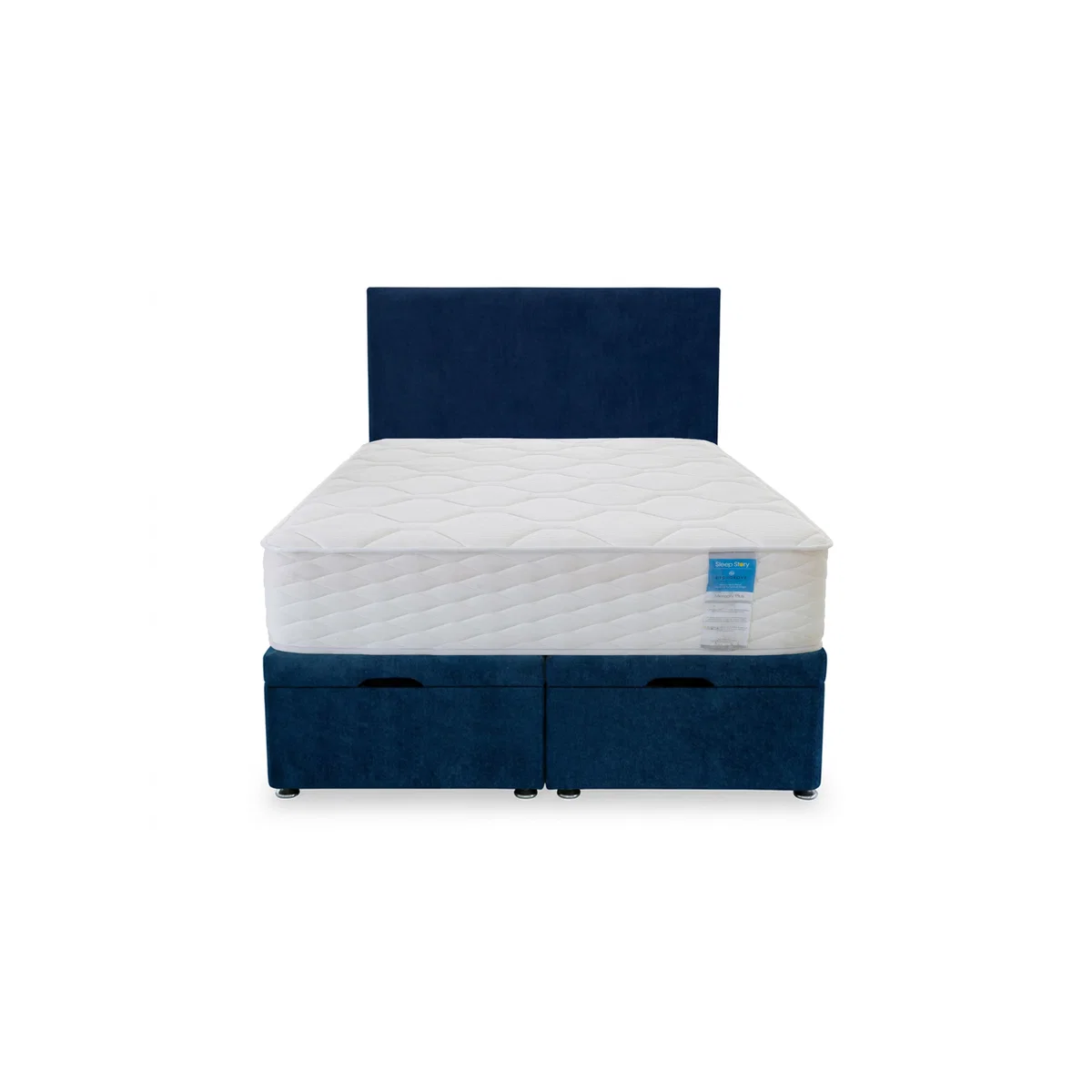 Sleep Story - Memory Plus End Lift Ottoman Divan Set - Small Single - Plush Ecru – image 3