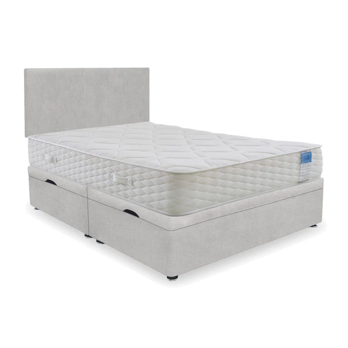 Sleep Story - Memory Plus Side Lift Ottoman Divan Set - Double – image 1