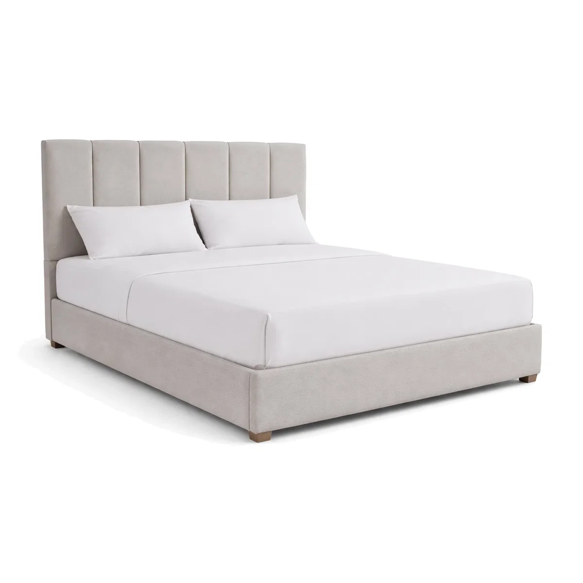 Arn Ottoman Bed Frame - Super King - Wheat – image 1