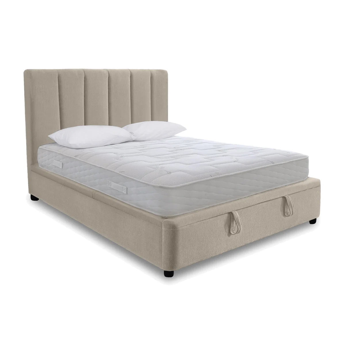 Duo+ Collection - Santos End Lift Ottoman Bed Frame - King Size - Bedroom Furniture – image 1