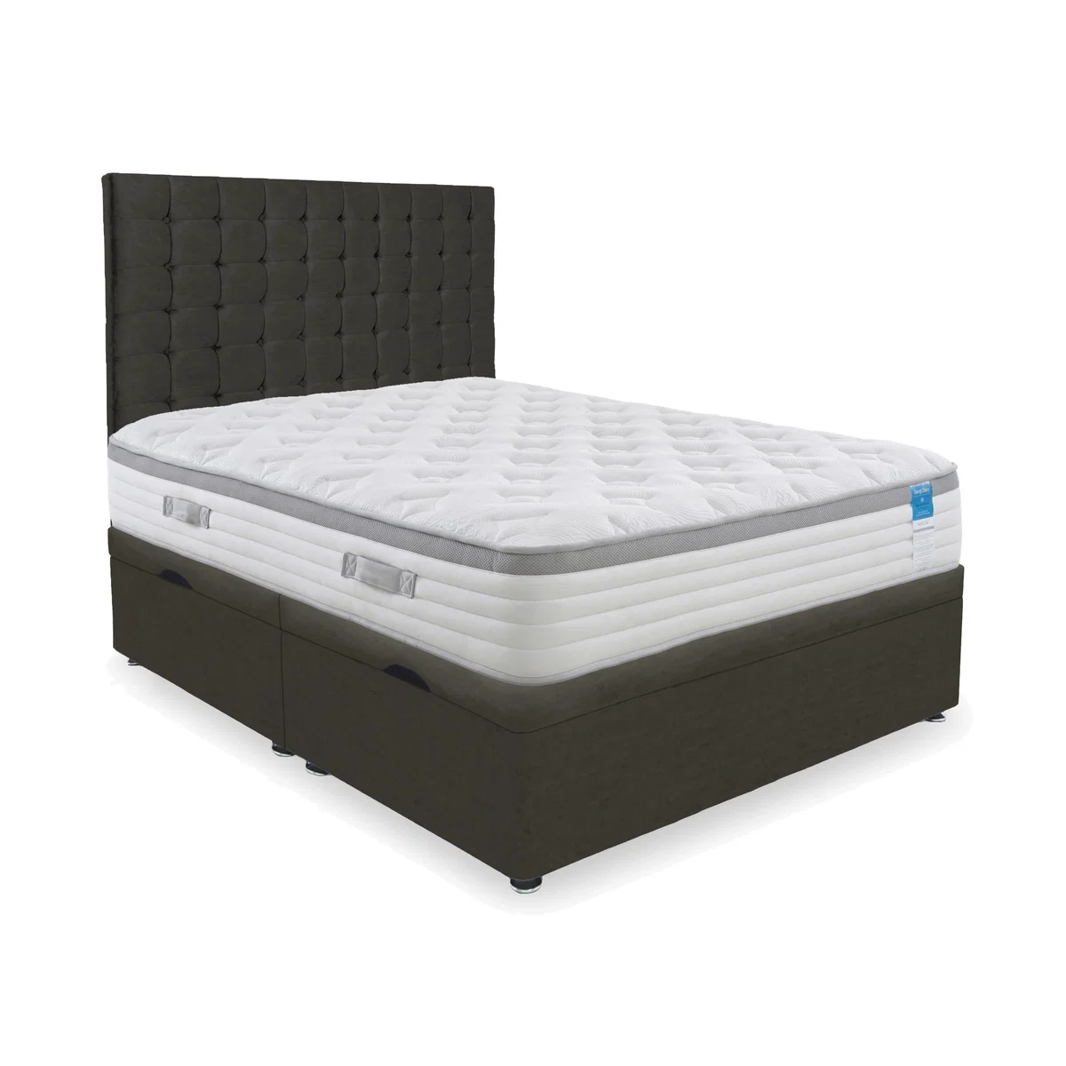 Sleep Story - Hybrid 360 Side Lift Ottoman Divan Set - Small Double – image 1