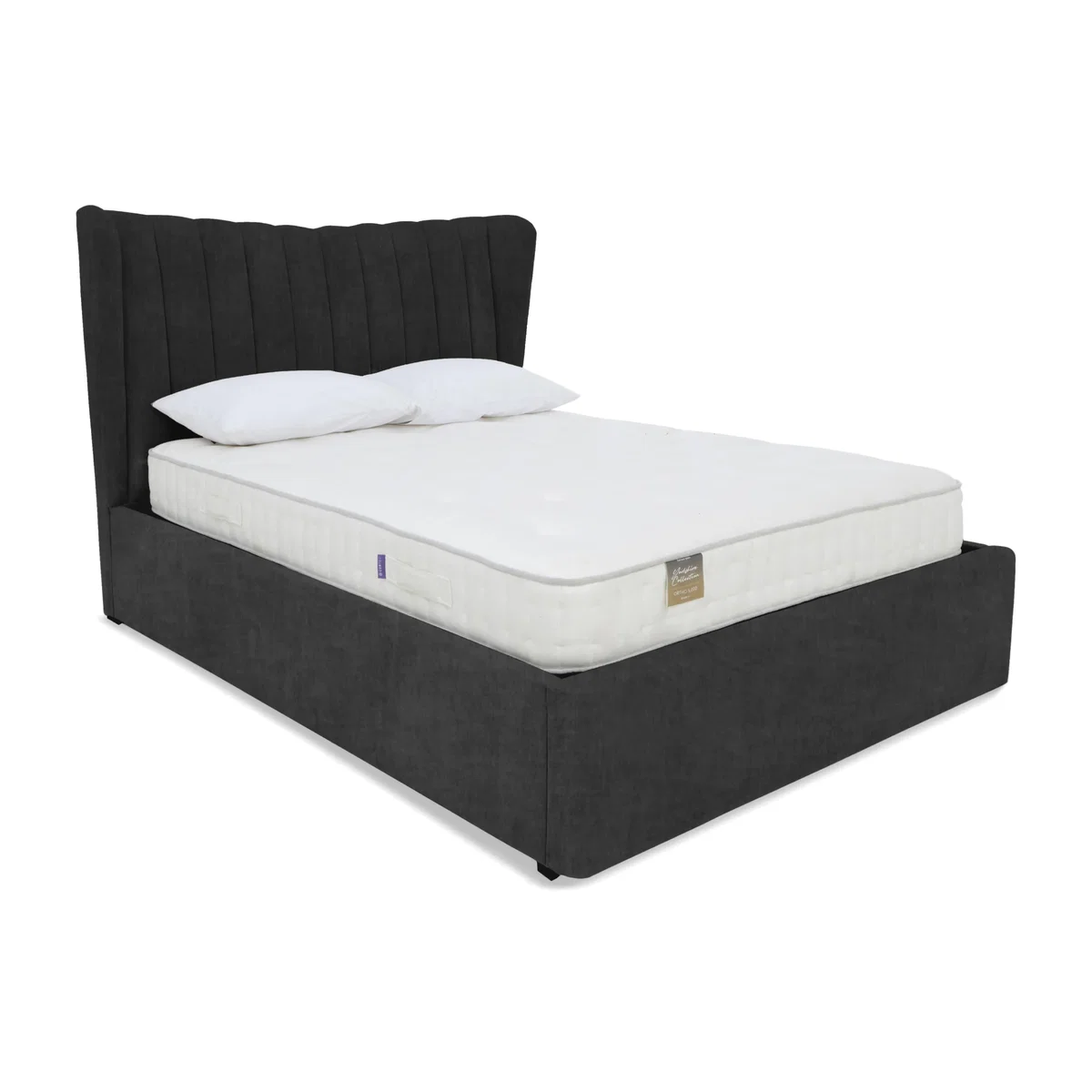 Highgrove - Bourne Ottoman Bed Frame - Small Double - Smokey Quartz – image 1