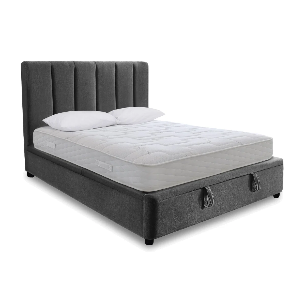 Duo+ Collection - Santos End Lift Ottoman Bed Frame - Super King - Bedroom Furniture – image 1