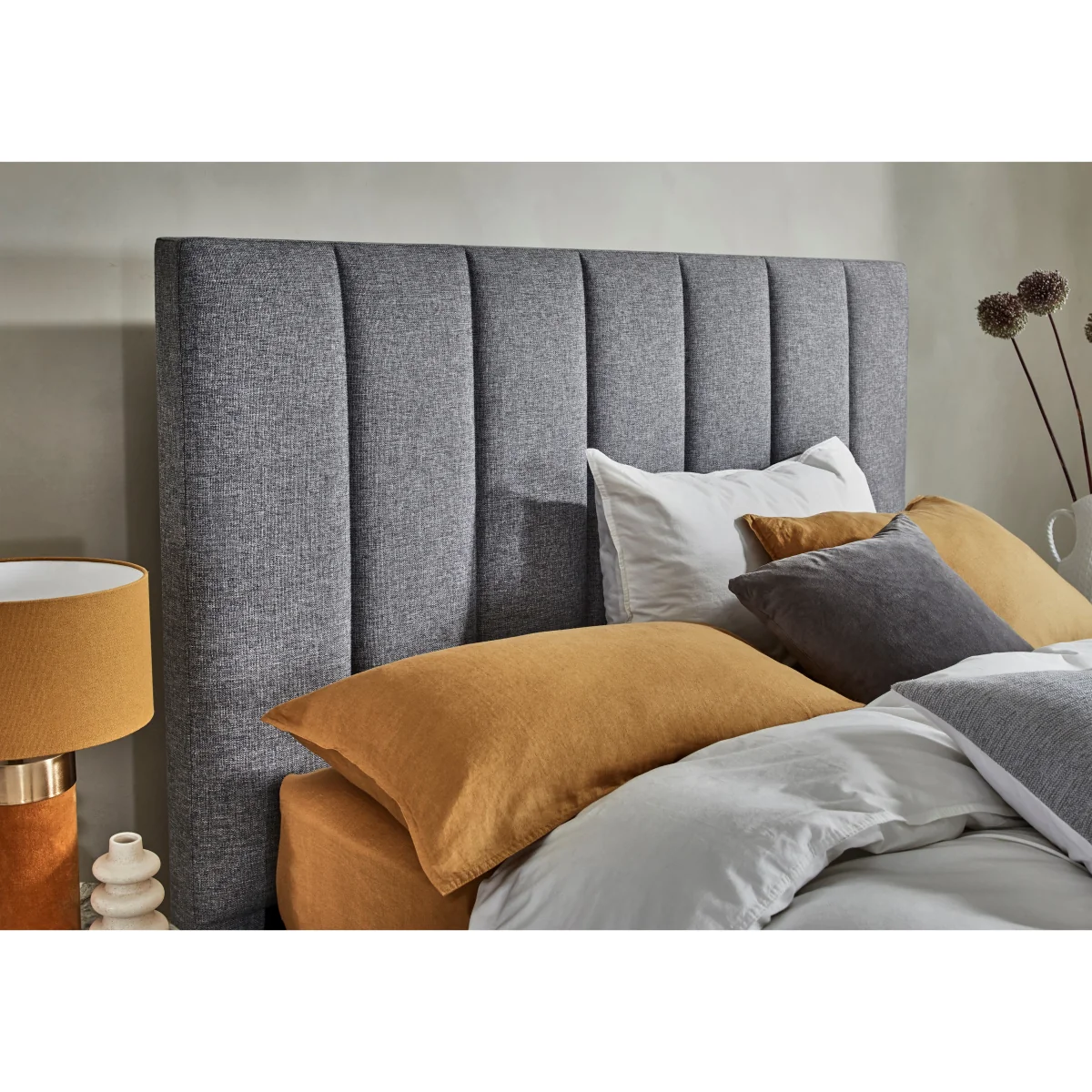 Aramis TV Ottoman Bed Frame - Double - Marbella Grey - Bedroom Furniture – image 4