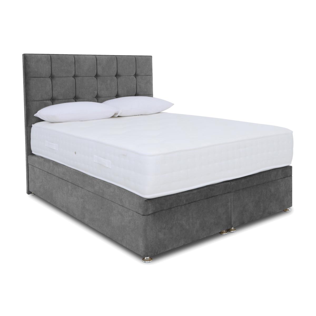 Sleep Story - Ortho 2000 Electric End Ottoman Divan Set - Double - Lace Domino – image 1