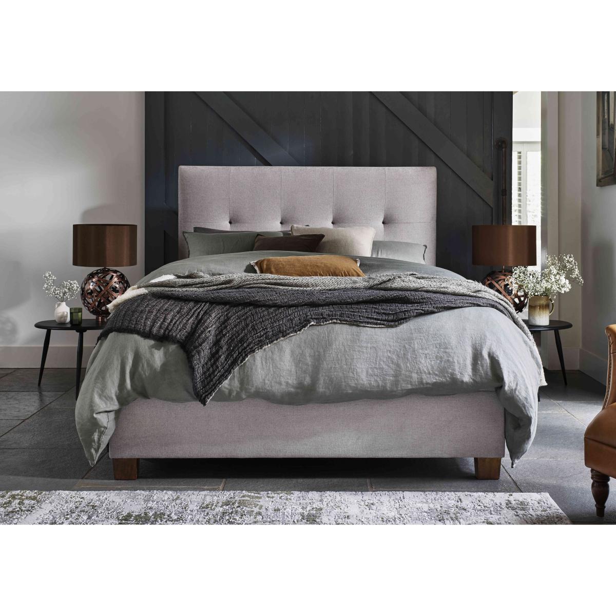 Hadley Ottoman Bed Frame - Double - Maskat Clay – image 3