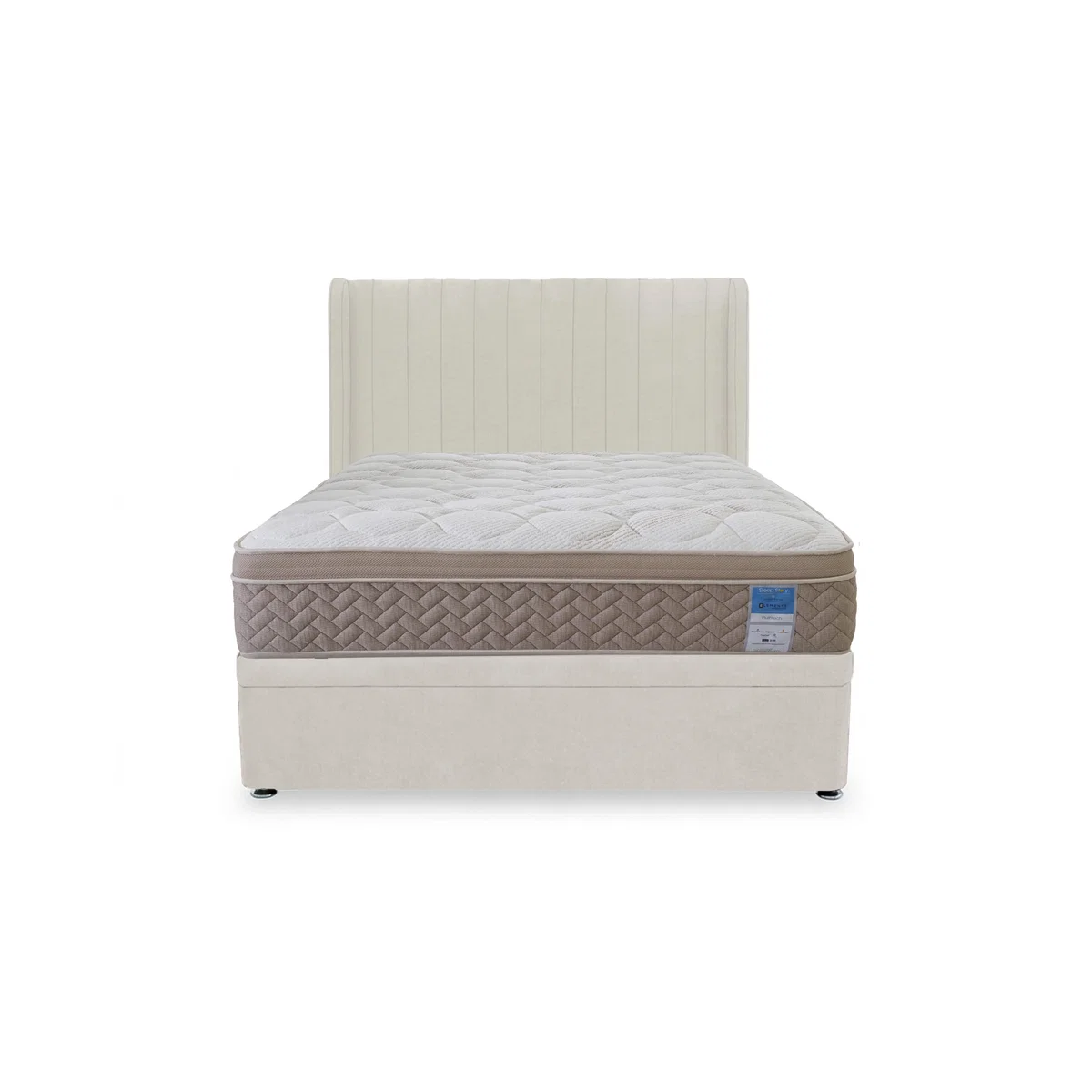 Sleep Story - PlushTech Side Lift Ottoman Divan Set - Single - Lace Domino – image 3