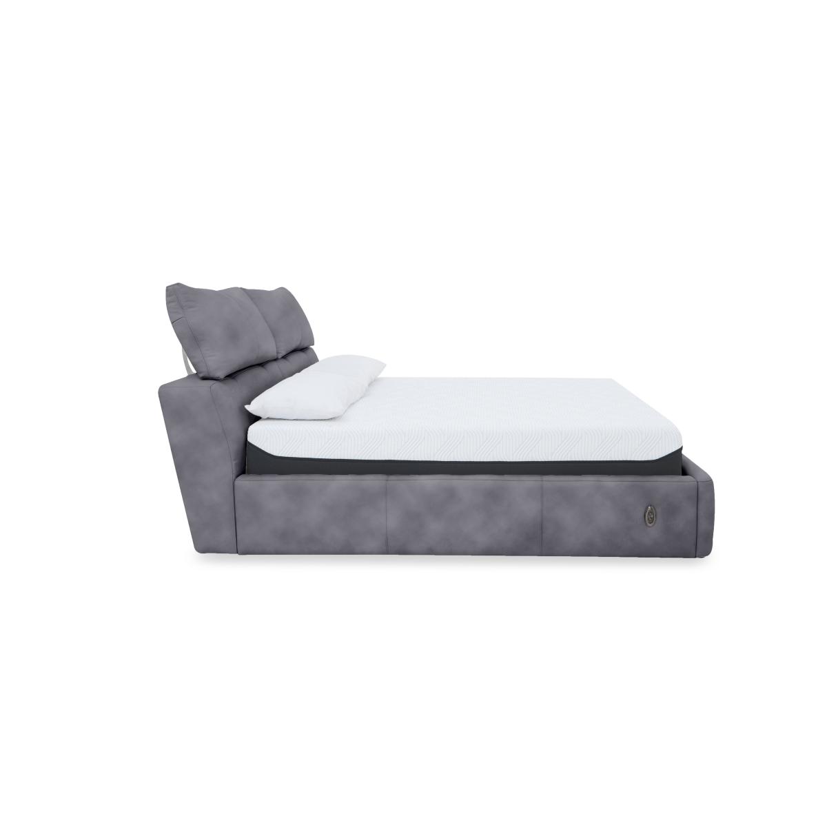 Tyrell Fabric Electric Ottoman Bed Frame - King Size - Sfa-Pey-R10 Charcoal – image 7