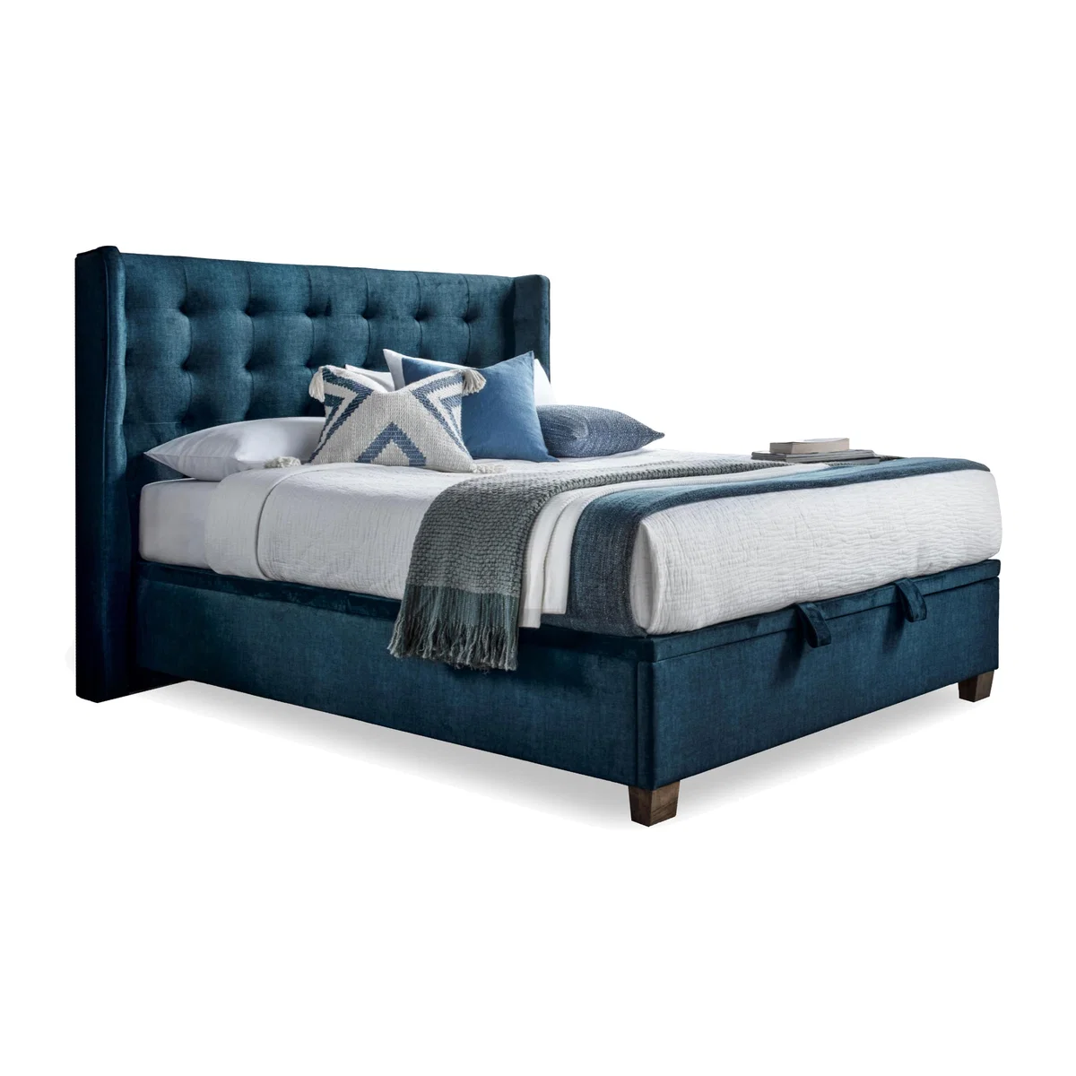 Thistle End Lift Ottoman Bed Frame - Super King - Thistle – image 1