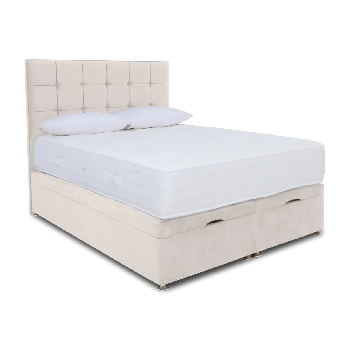 Sleep Story - Ortho 2000 Manual End Ottoman Divan Set - Small Double – image 1