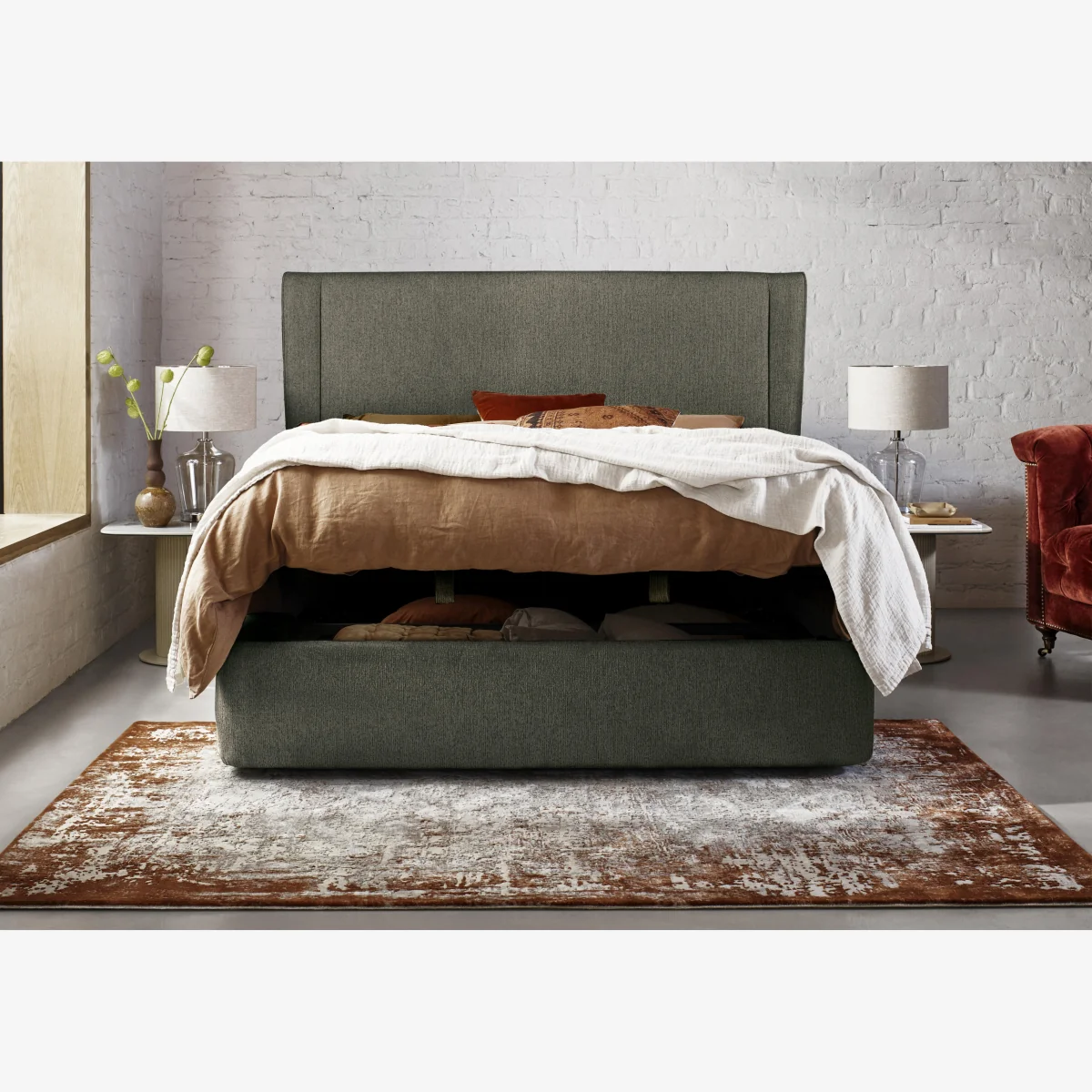 Dior End Ottoman Super King Bed Frame - Super King – image 1