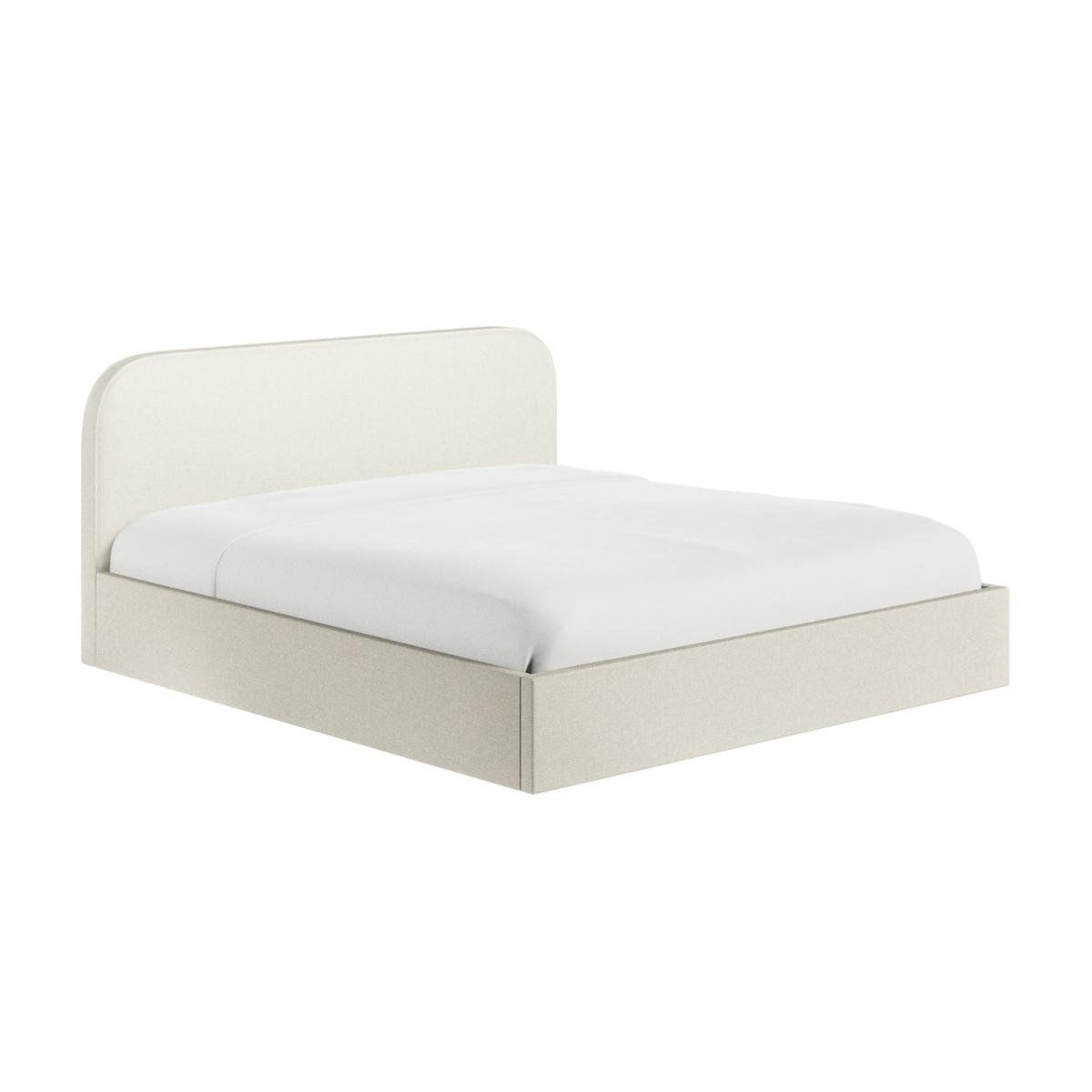 Cream Fabric Super King Ottoman Bed Frame - Zara – image 4
