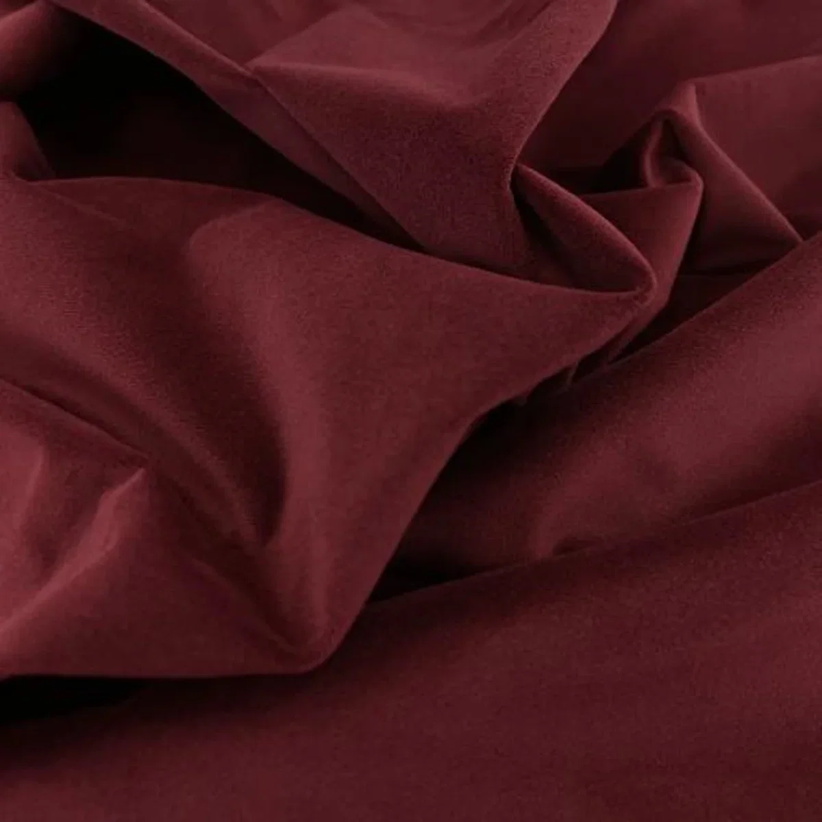 Burgundy Velvet Upholstered Super King Ottoman Bed with Curved Headboard - Zara – image 4
