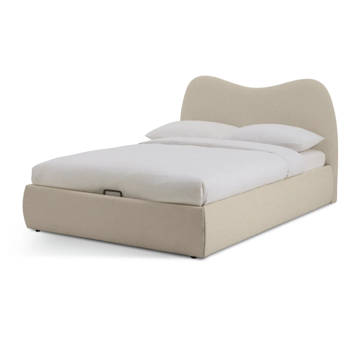 Habitat Orton Small Double End Lift Ottoman Bed - Beige – image 3