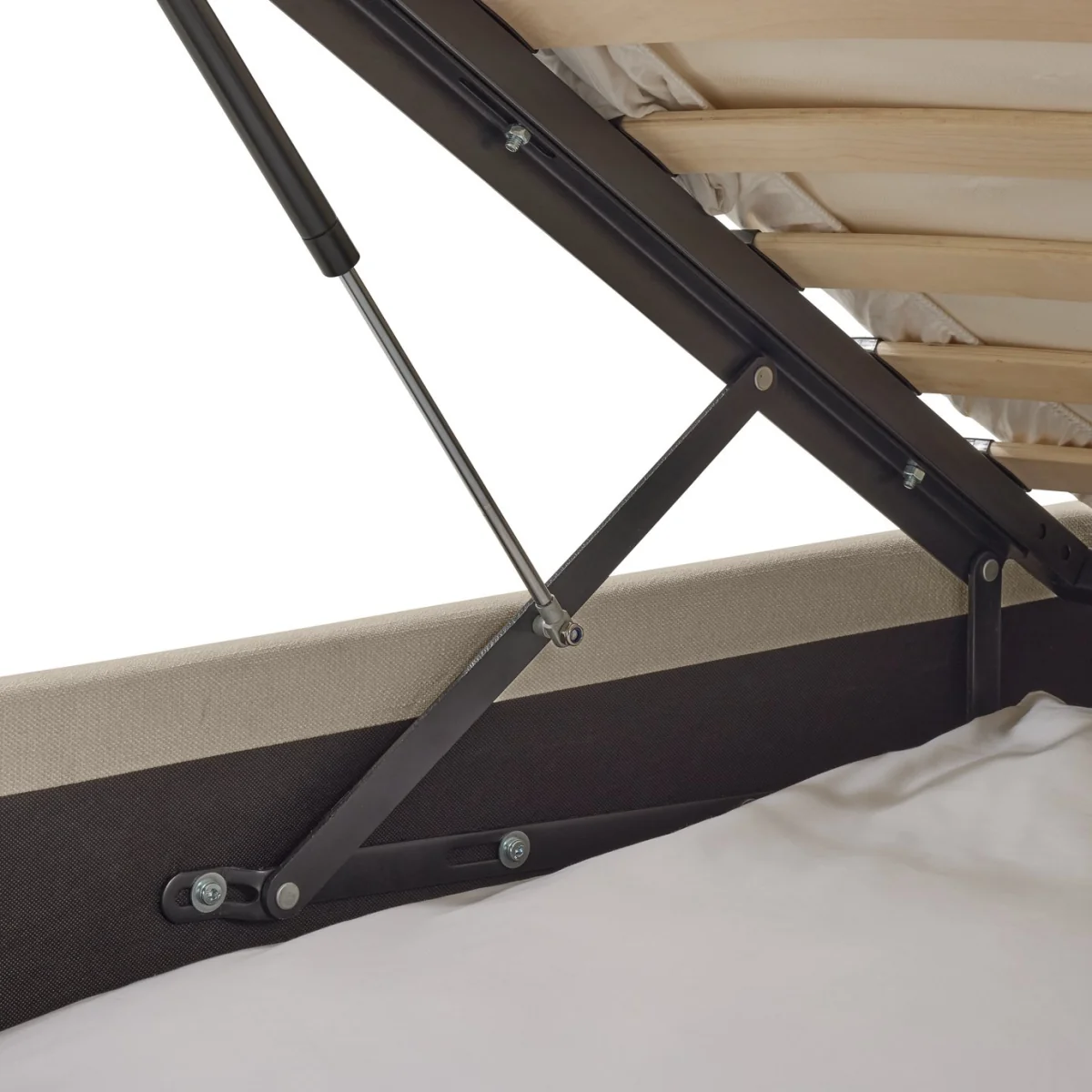 Habitat Orton Small Double End Lift Ottoman Bed - Beige – image 5