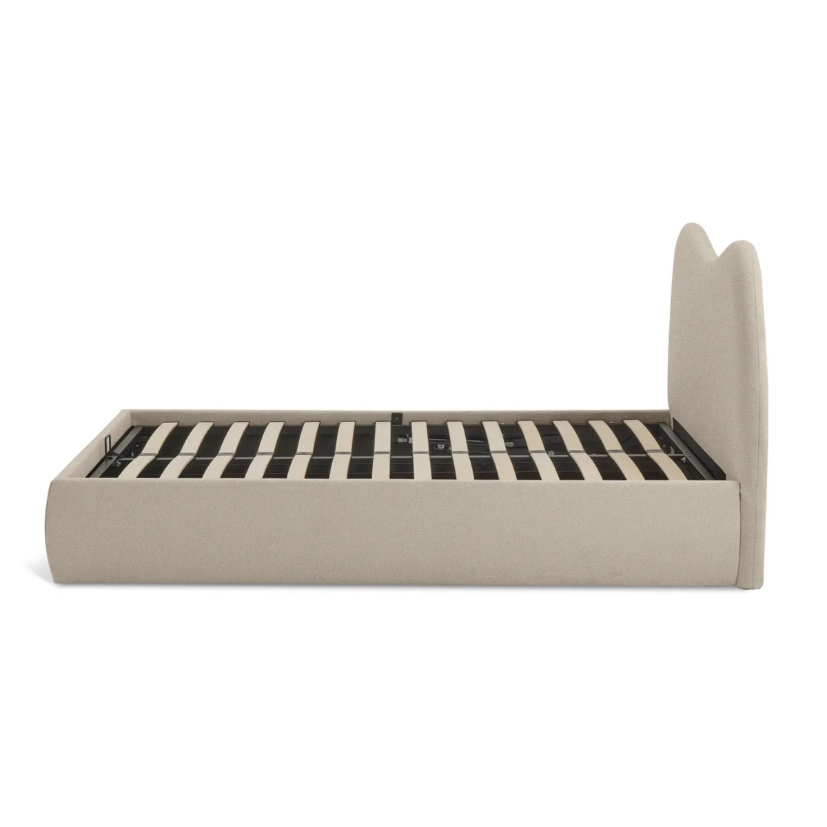 Habitat Orton Small Double End Lift Ottoman Bed - Beige – image 9