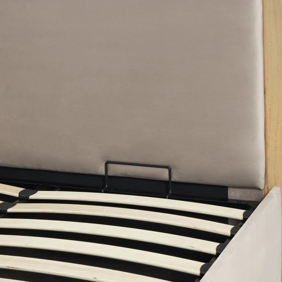 Habitat Farrah End Lift Double Ottoman Bed - Natural – image 10