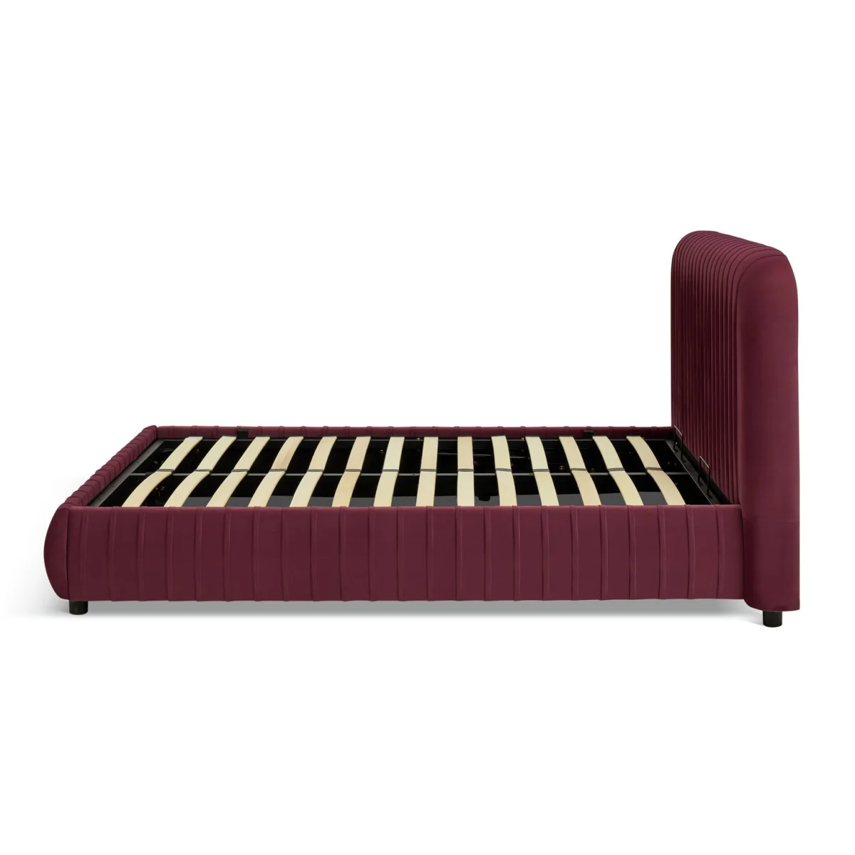 Habitat Beatrix Kingsize End Lift Ottoman Bed - Dark Red – image 7