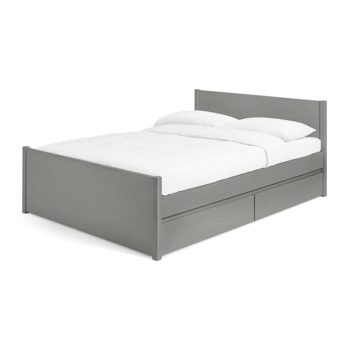 Habitat Jenson Small Double 2 Drawer Storage Bed Frame- Grey – image 2