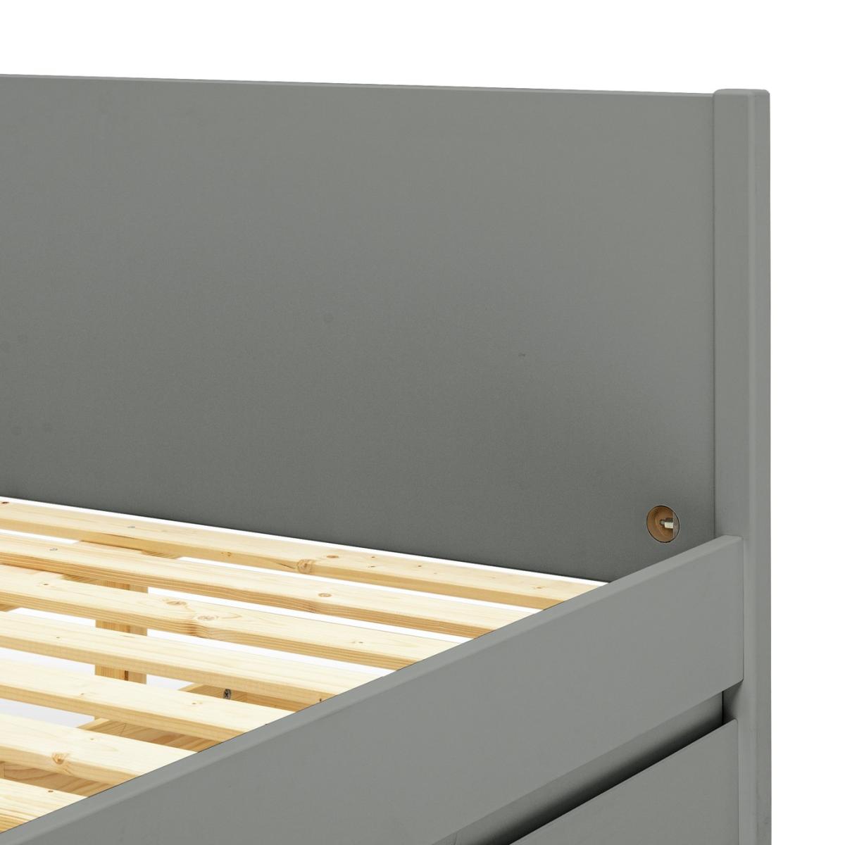 Habitat Jenson Small Double 2 Drawer Storage Bed Frame- Grey – image 7