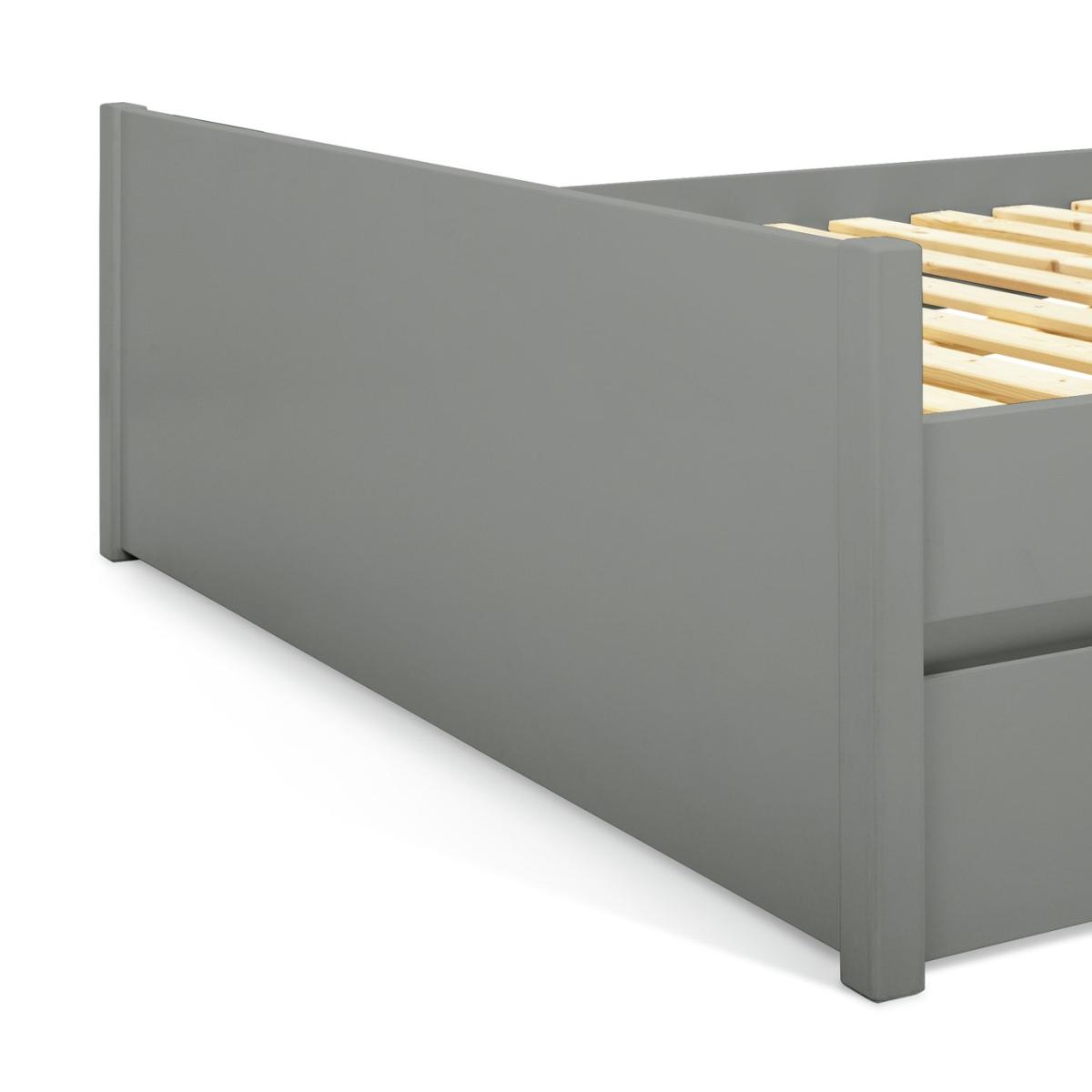 Habitat Jenson Small Double 2 Drawer Storage Bed Frame- Grey – image 8
