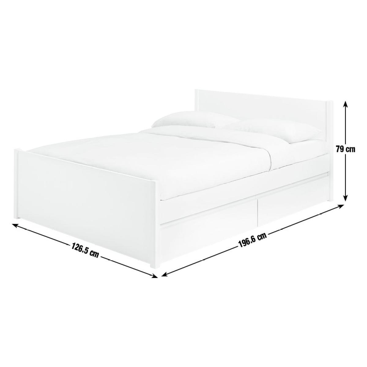 Habitat Jenson Small Double 2 Drawer Storage Bed Frame- Grey – image 9