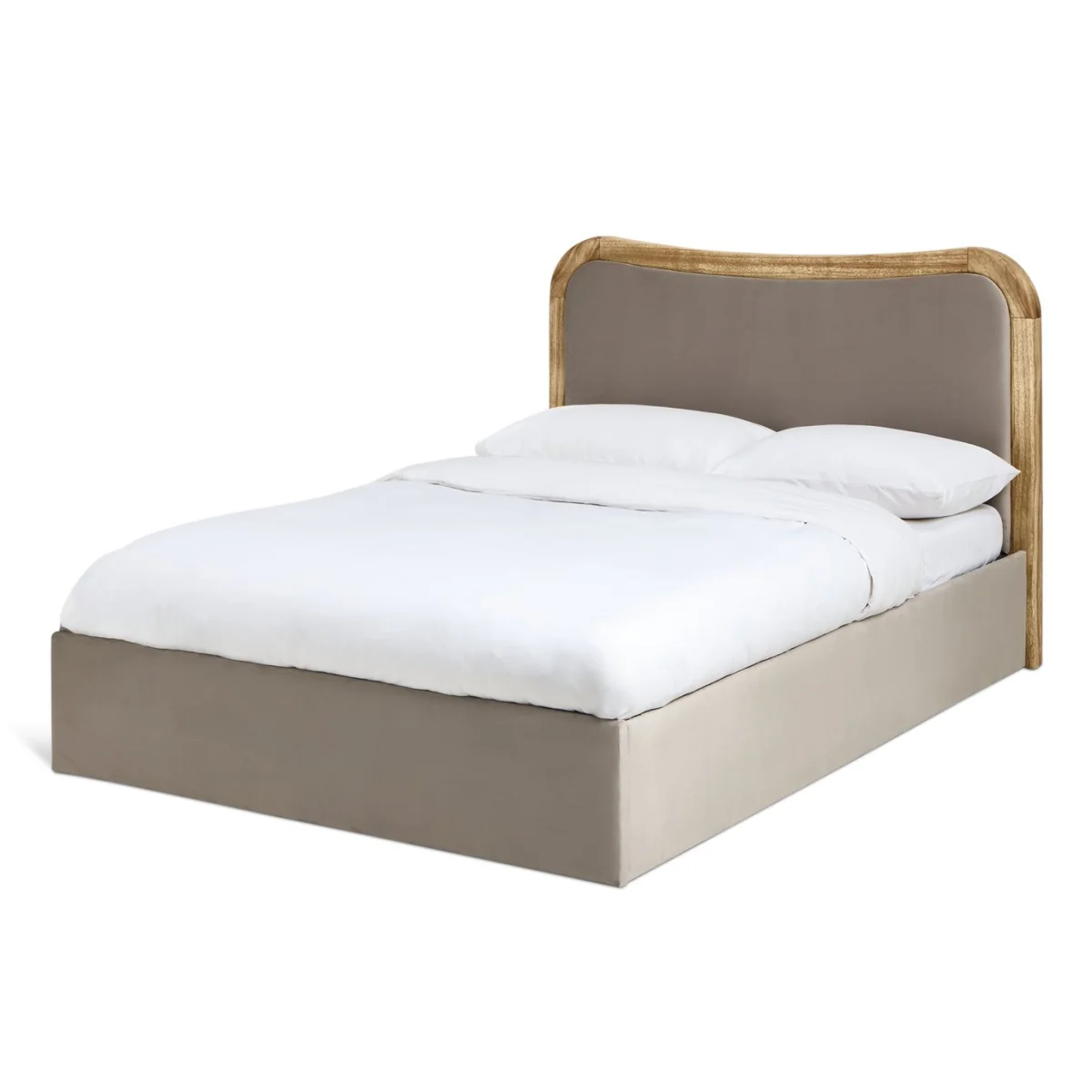 Habitat Farrah Kingsize Ottoman Bed - Natural – image 3