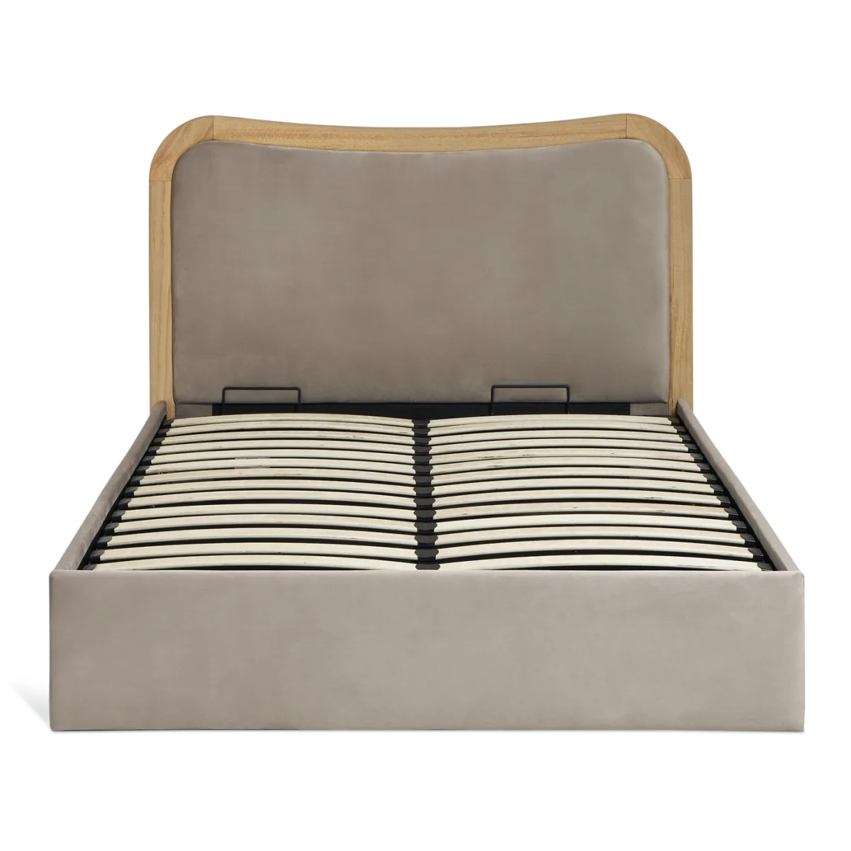 Habitat Farrah Kingsize Ottoman Bed - Natural – image 6
