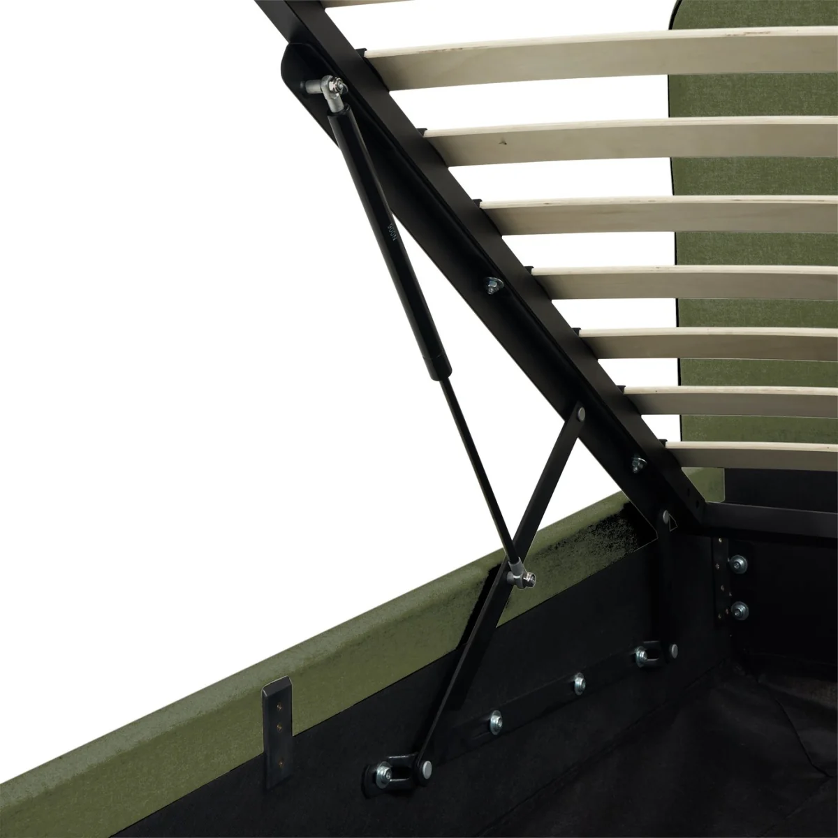 Habitat Onda End Lift Kingsize Ottoman Bed - Green – image 8