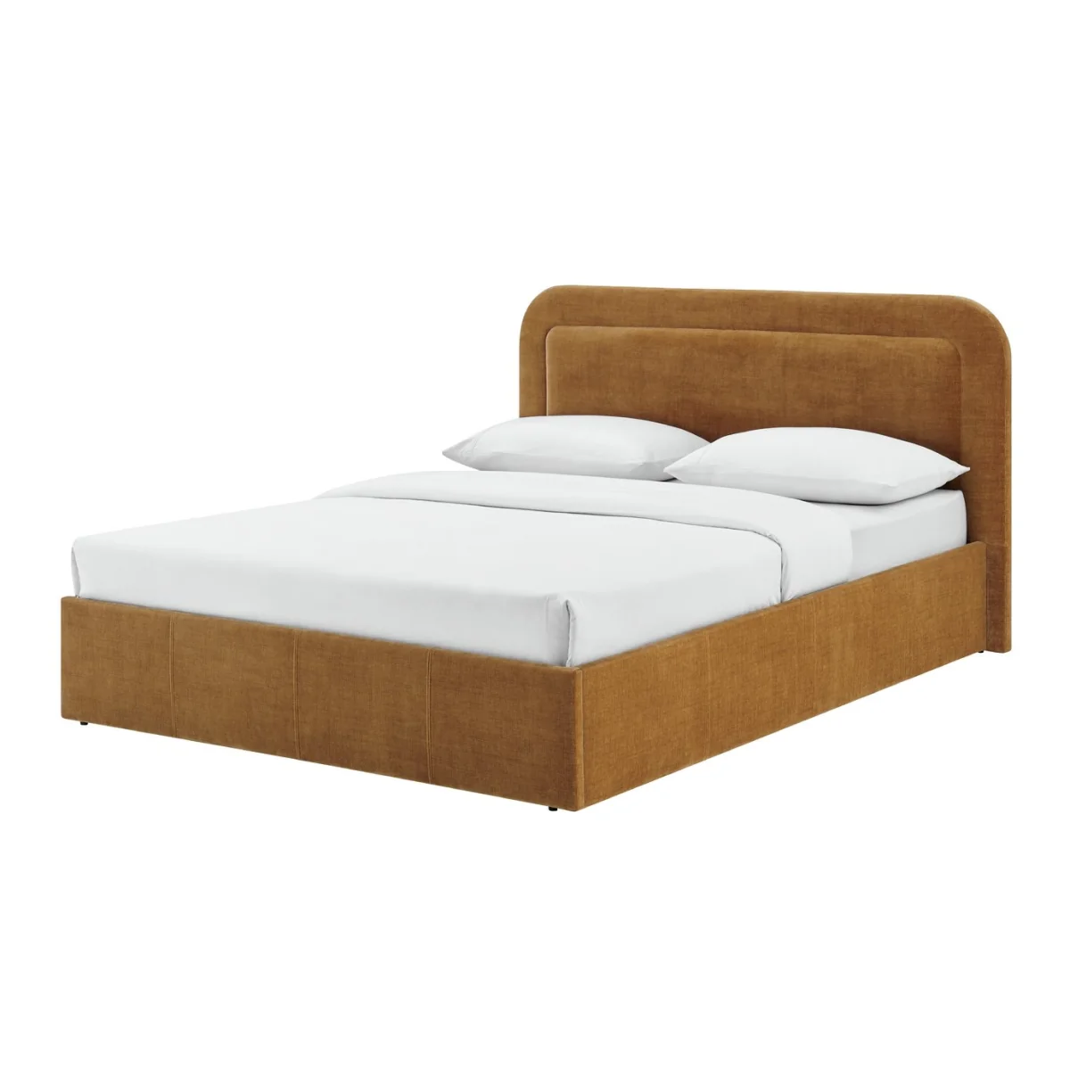 Habitat Jacey Superking End Lift Ottoman Bed - Mustard – image 2