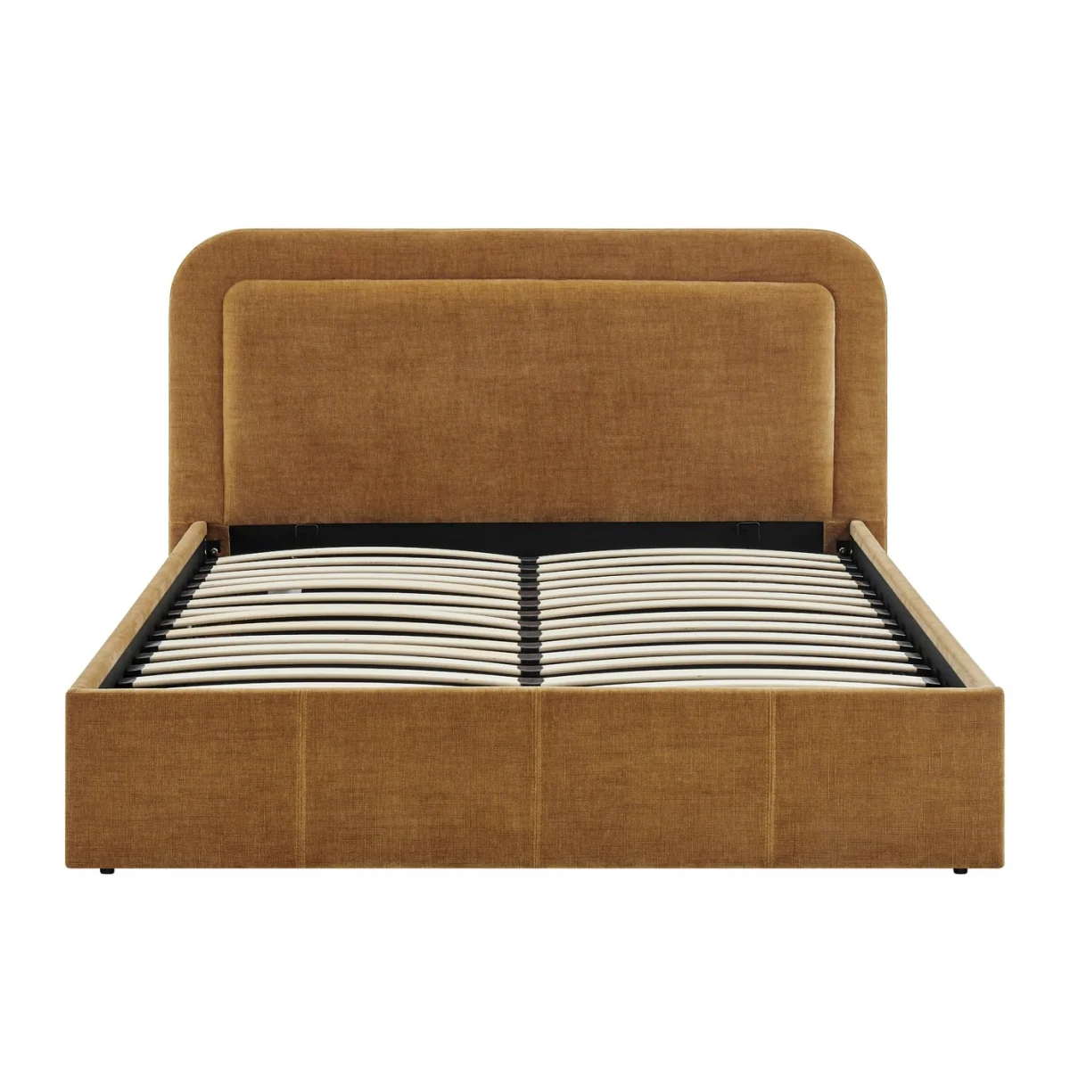 Habitat Jacey Superking End Lift Ottoman Bed - Mustard – image 4