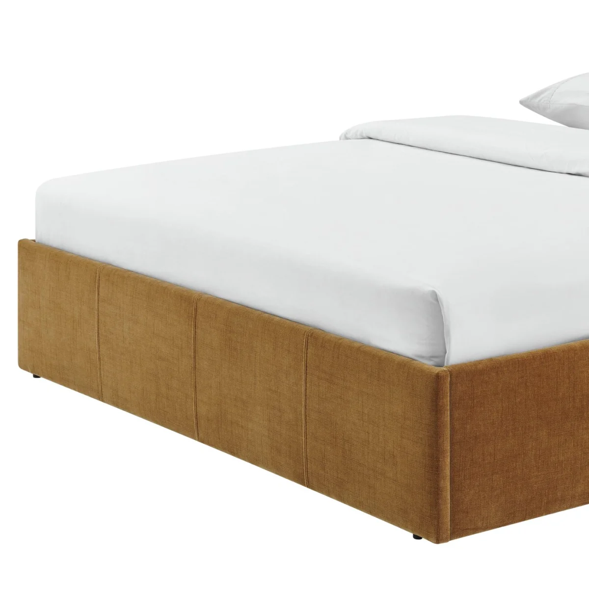 Habitat Jacey Superking End Lift Ottoman Bed - Mustard – image 9