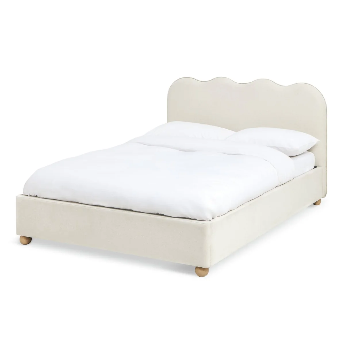 Habitat Onda End Lift Kingsize Ottoman Bed - Natural – image 2
