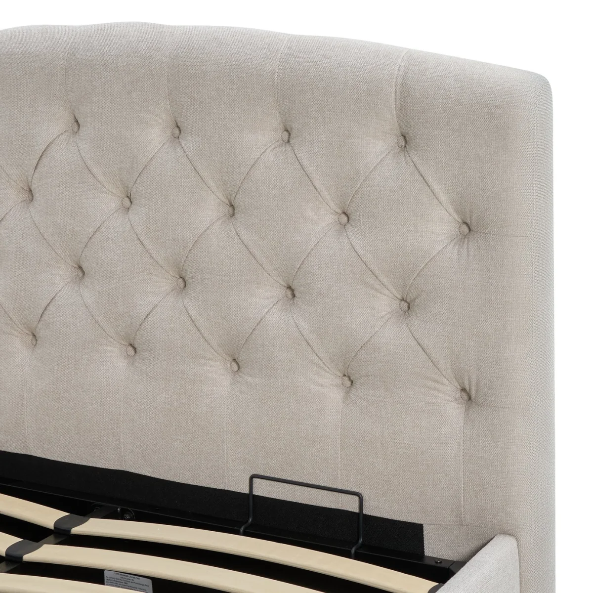 Habitat Erin Country End Lift Double Ottoman Bed - Beige – image 10