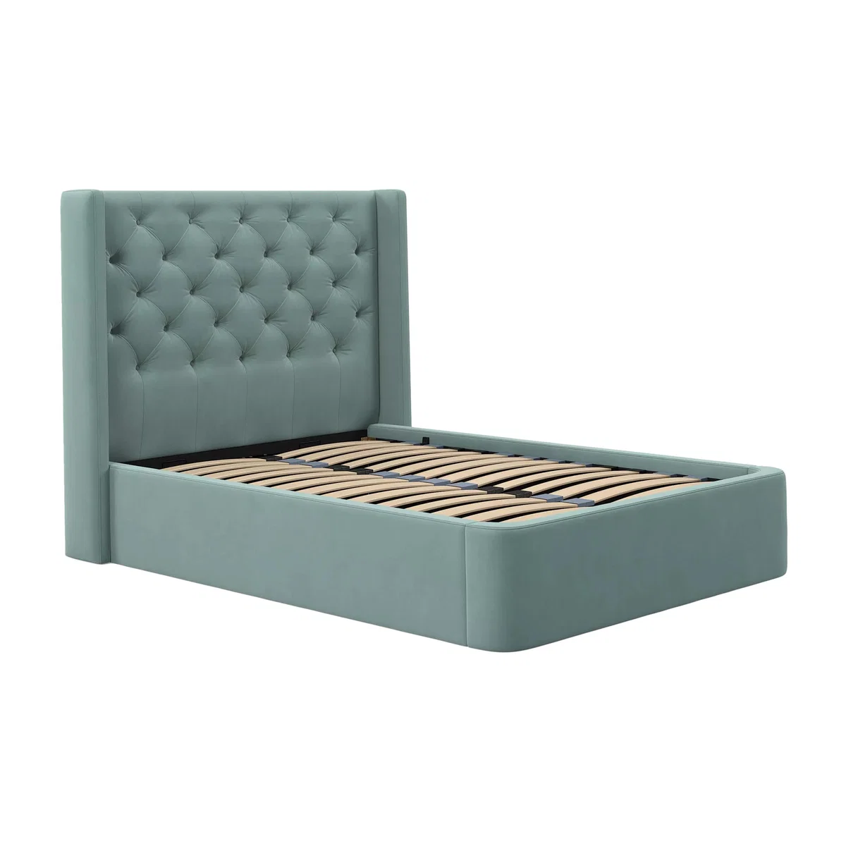 John Lewis Pemberley Ottoman Storage Upholstered Bed Frame, Double – image 1
