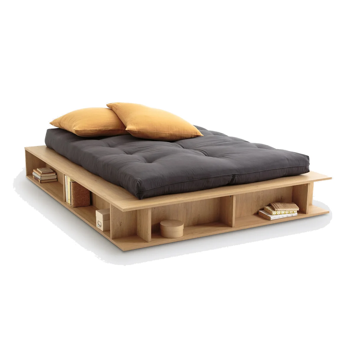 Presto Pine Storage Bed with Hinged Bed Base – image 1