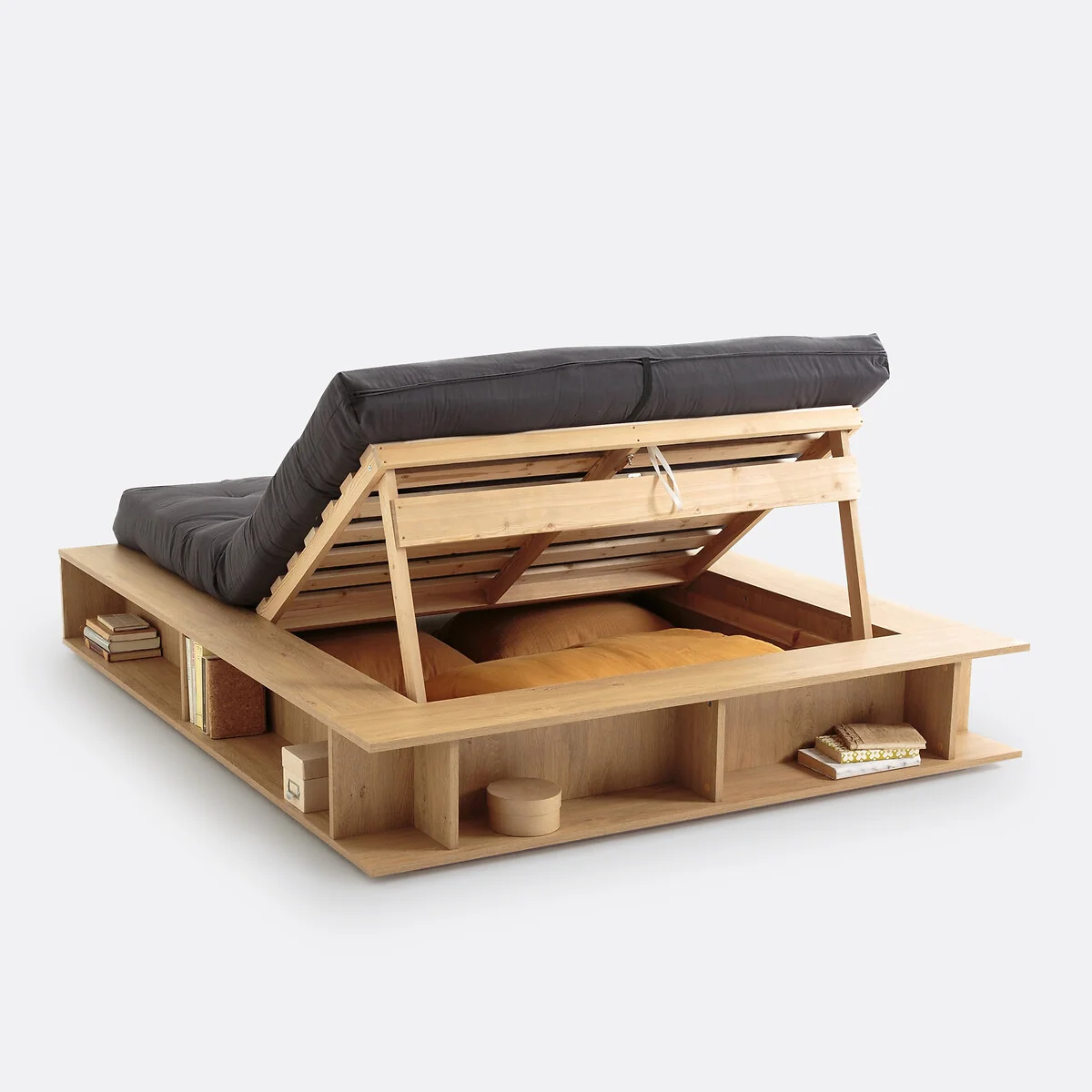 Presto Pine Storage Bed with Hinged Bed Base – image 3
