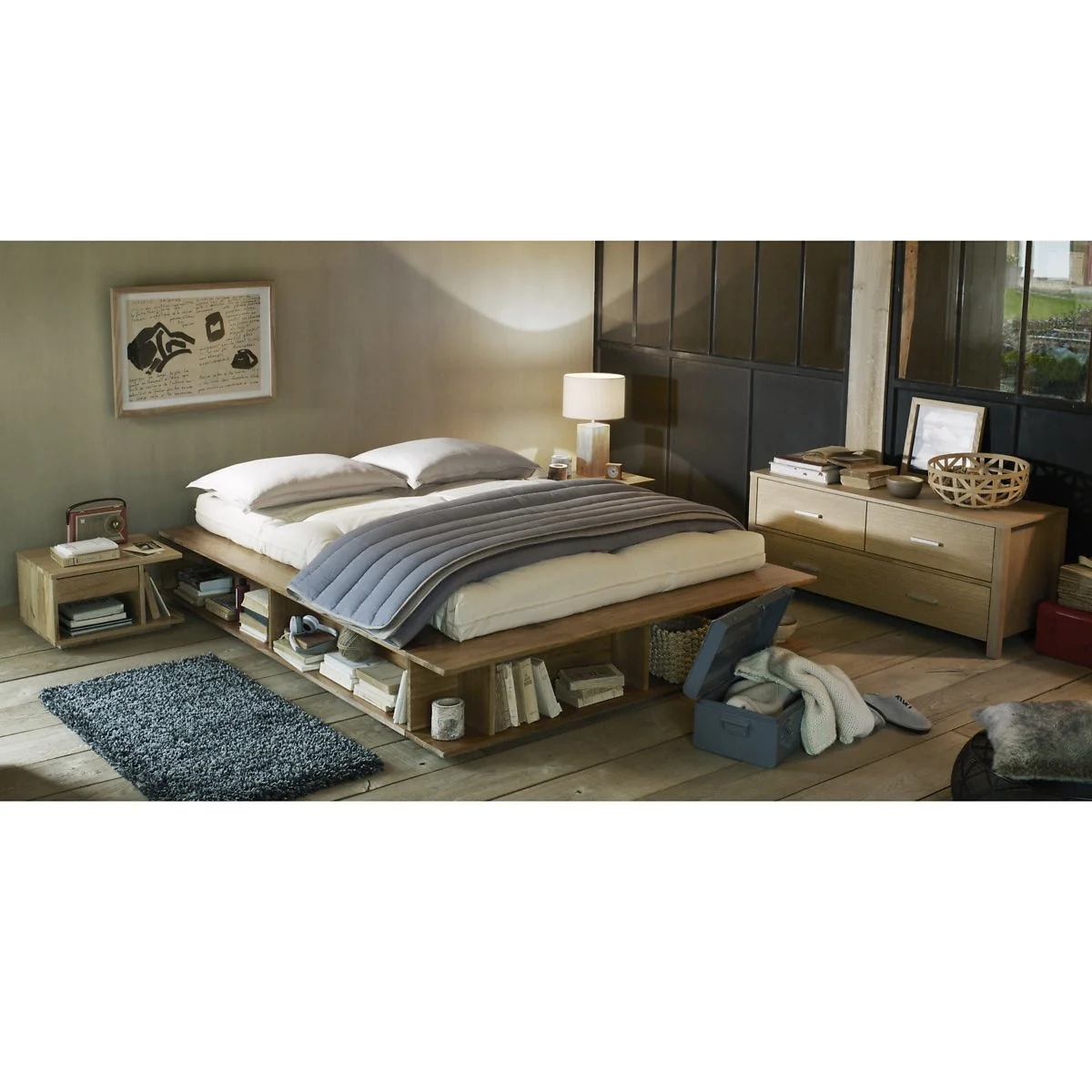 Presto Pine Storage Bed with Hinged Bed Base – image 5
