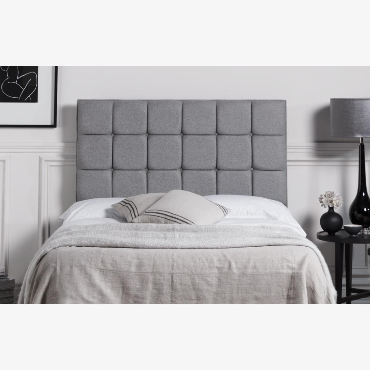 Downtown Chicago Ottoman Bed Frame With Jasper Headboard - 180cm Super King - End Lift