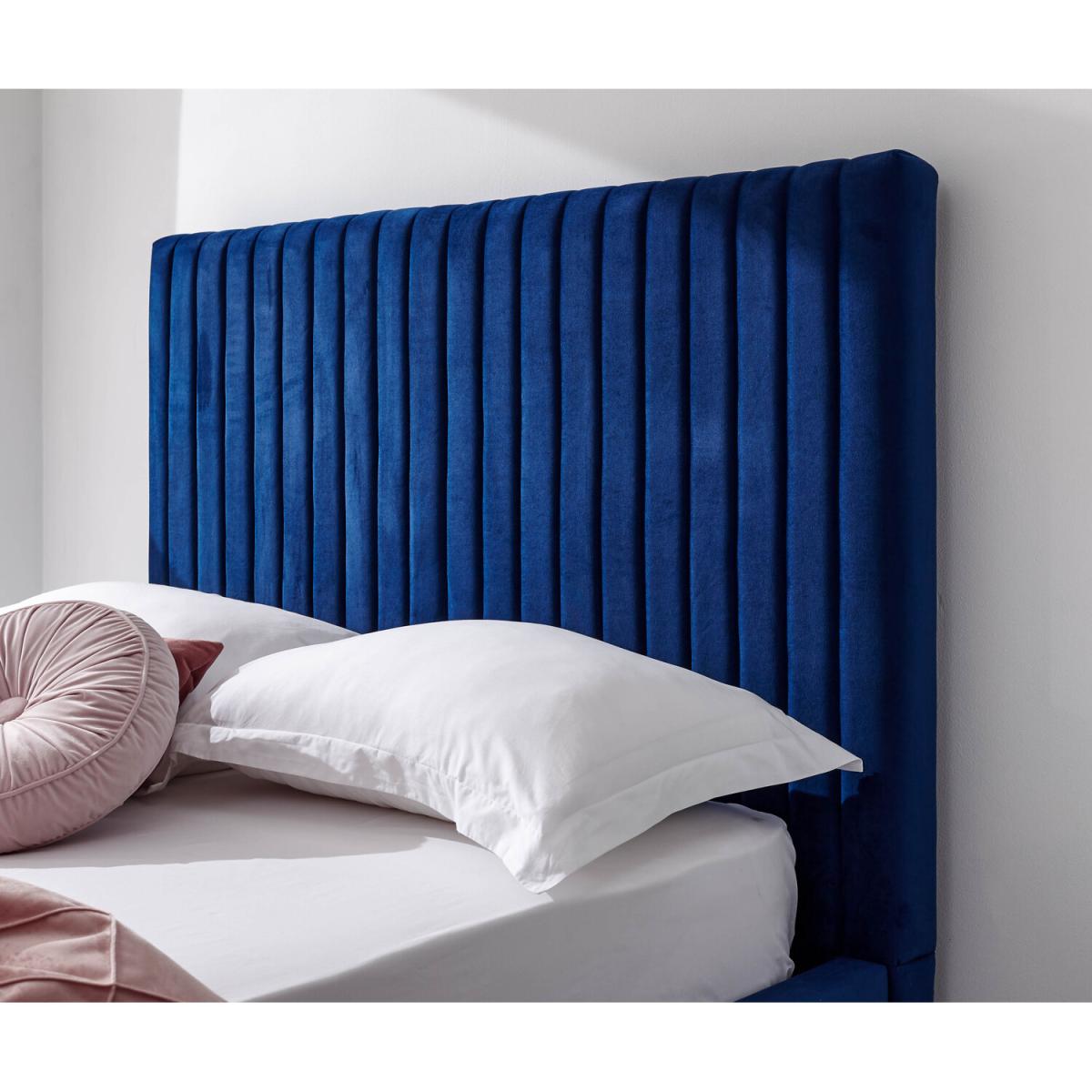 Milazzo 150Cm Ottoman Bed - Royal Blue – image 5
