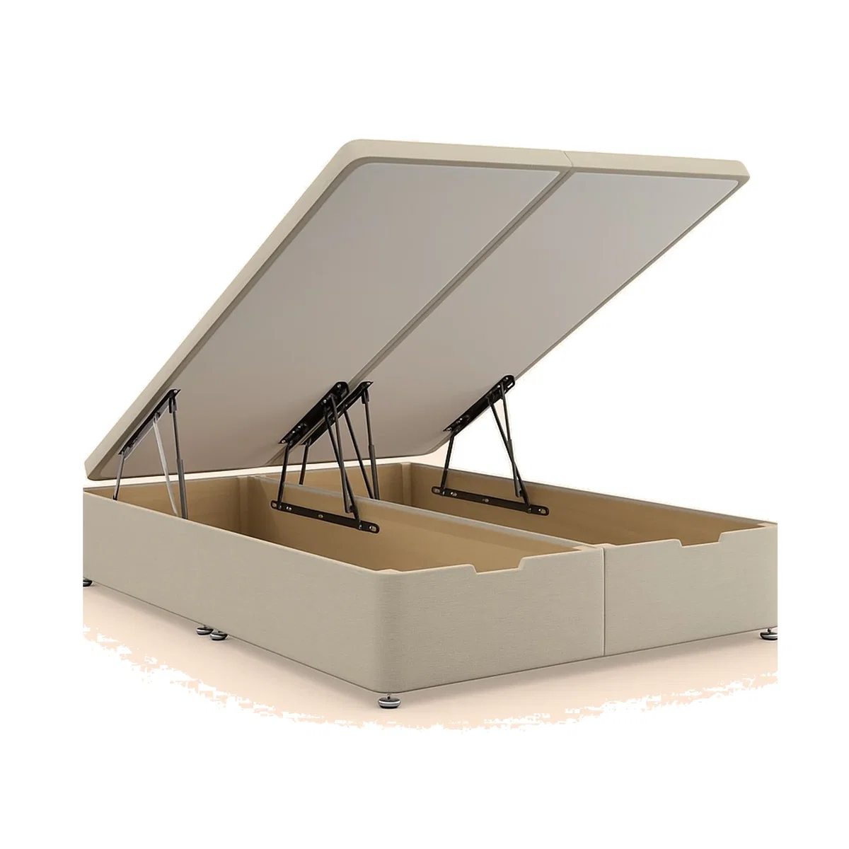 Orla Ottoman Storage Bed - Grey – image 1
