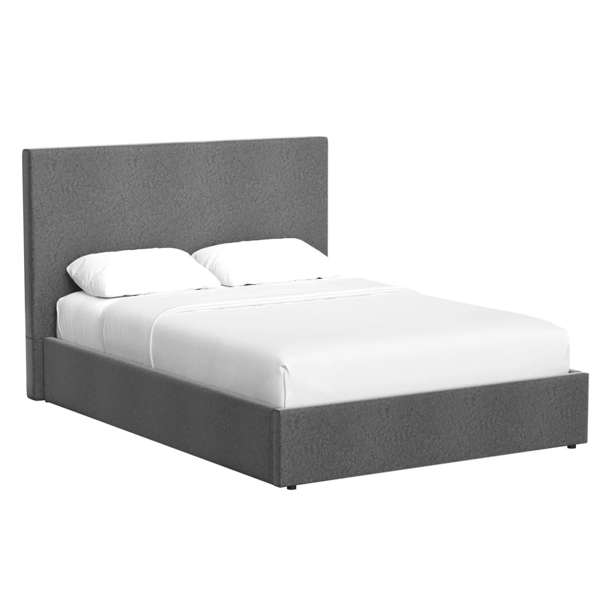 FWStyle Fossil Small Double Ottoman Bedframe Padded Headboard - Fossil – image 4